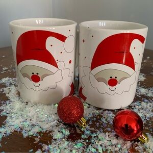 Two Santa Clause Mugs